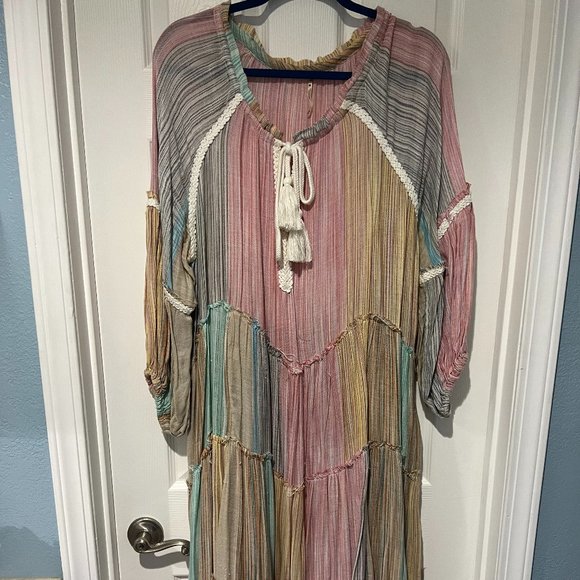 FREE PEOPLE Dresses & Skirts - FREE PEOPLE IN THE MOMENT MAXI DRESS